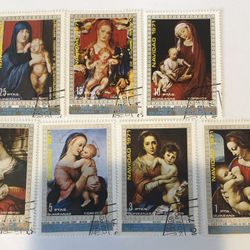 Equatorial Guinea Set Of 7 Stamps Used