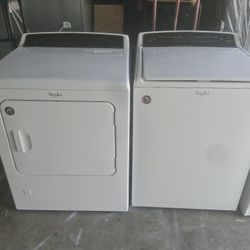 Whirlpool Cabrio Set Washer And Gas Dryer 