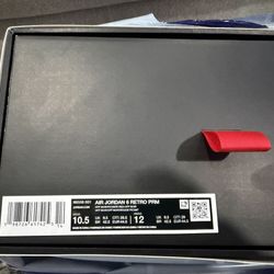 Air Jordan 6 Bin23 Premio Size 10.5