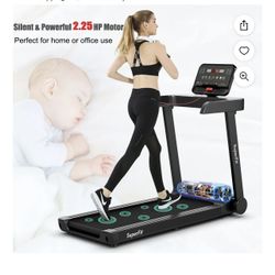SuperFit 2.25 HP Electric Treadmill Running Machine W/App Control For Home Office New In The Box 