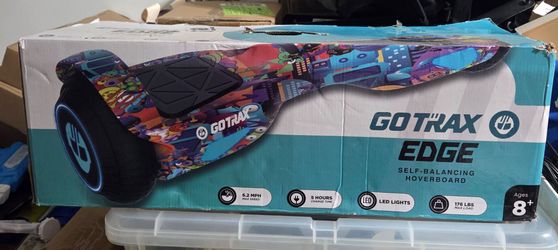 Gotrax Edge Self-Balancing Hoverboard – Galaxy Design