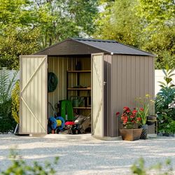 New Steel 6x4 Ft. Storage Shed