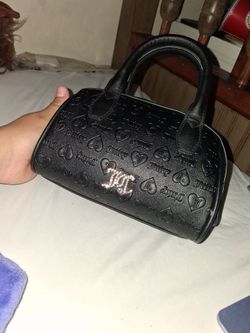 Juicy Couture Black Mini Bowler Handbag – New Without Tags