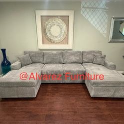 Corduroy Sectional Sofa