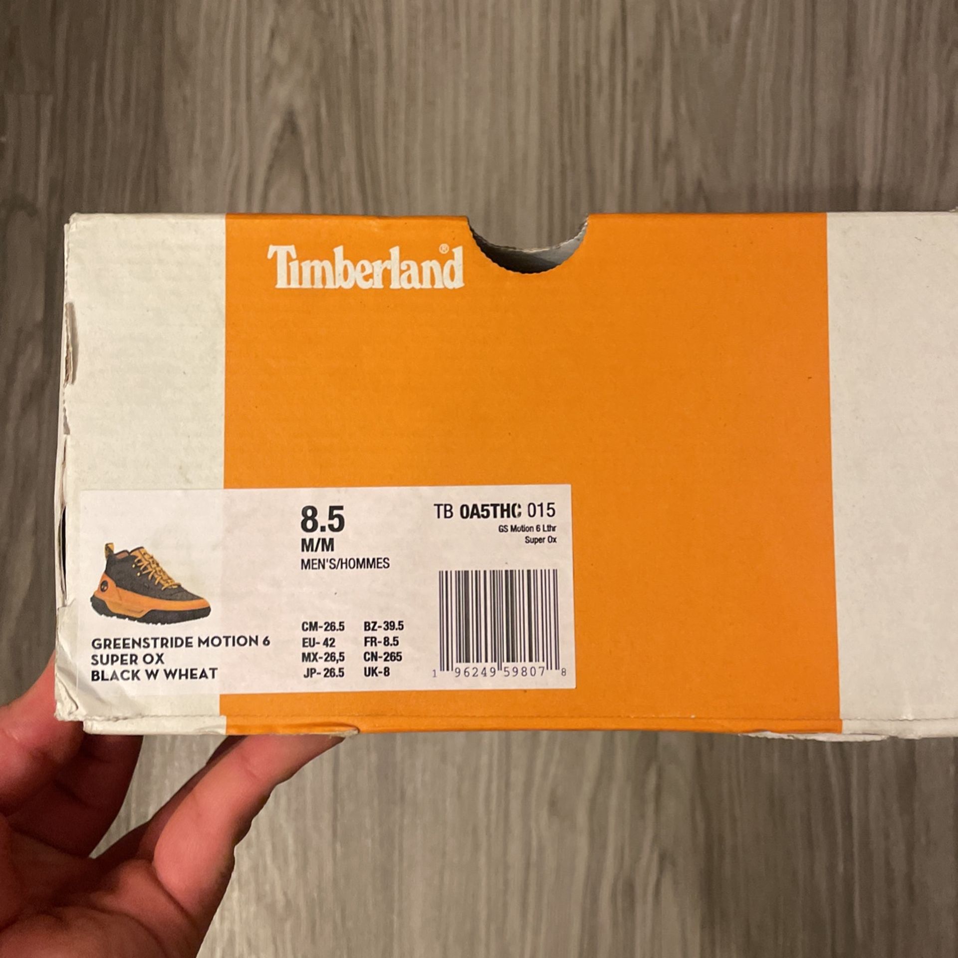 Timberland Motion 6 SUPER Ox Black W Wheat