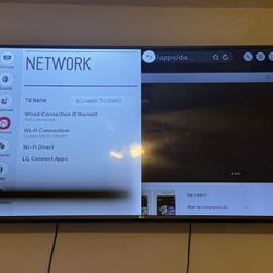 65” LG Smart Tv