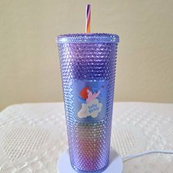 Starbucks Sofie Birkin Ombre Rainbow Bling Stud Pride 2024 - 24 oz Travel Tumbler Mug