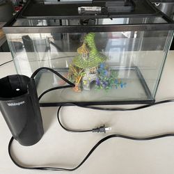 Fish Tank With Decor