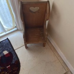 Doll Chair Wood $10