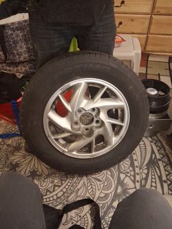 Hancock OPTIMO TIRES AND 3 RIMS SET OF 4 Tires