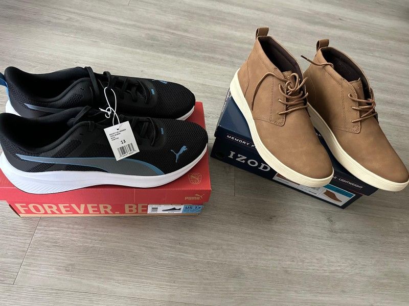 Izod & Puma Shoes