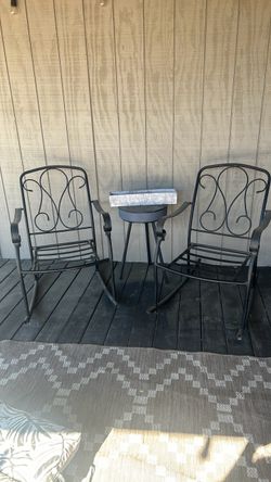 Patio rocking chairs