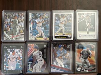 Dodgers MVP Corey Seager (8) card lot