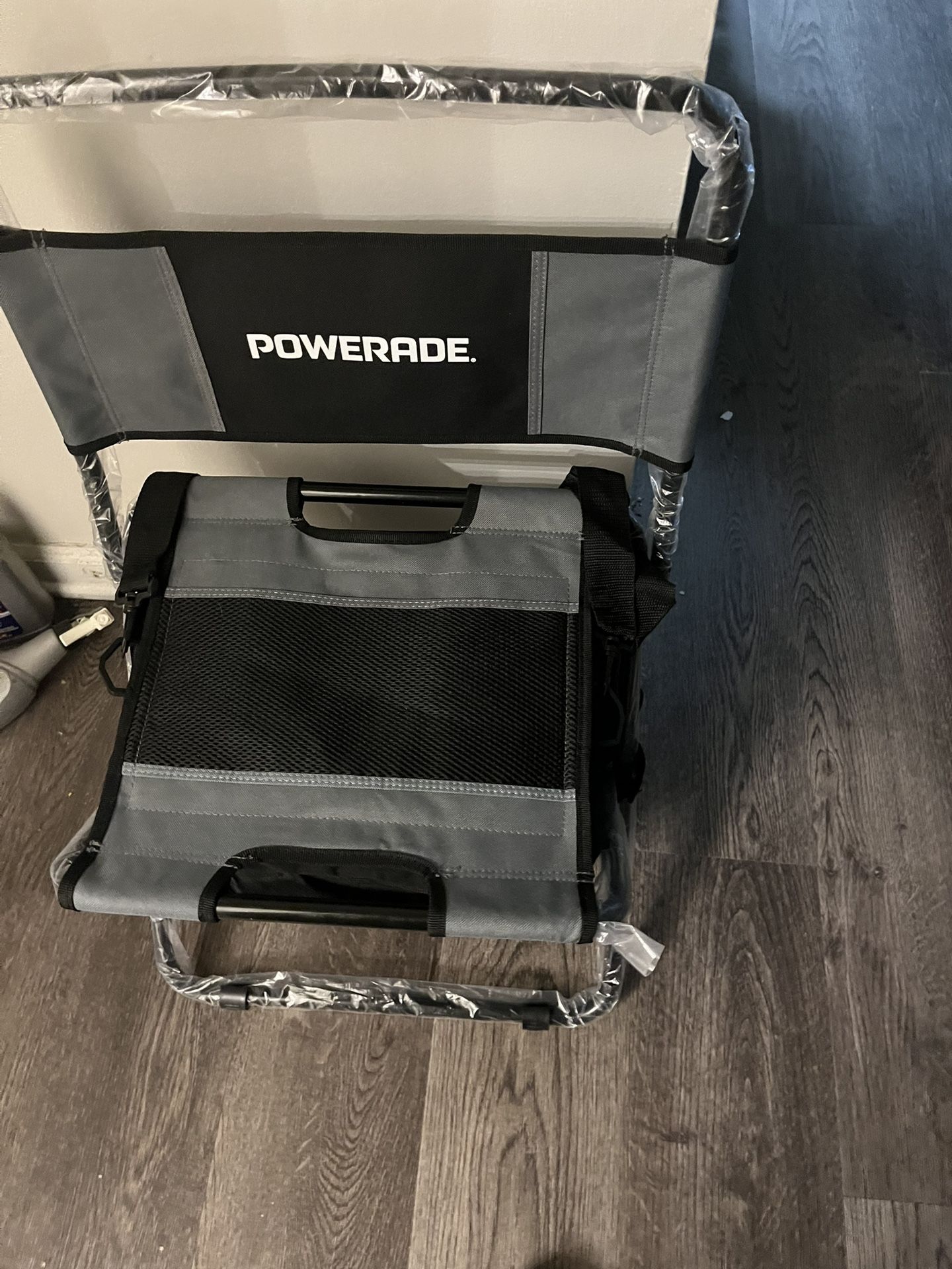 Small Camping Chair With Cooler Bag (new)