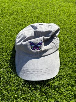 Adjustable Butterfly Dad Hat