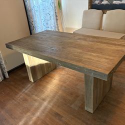 Large Wooden Dining Table - Cost Plus