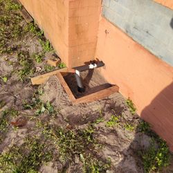 Need Concrete Work. Steps AC Pad