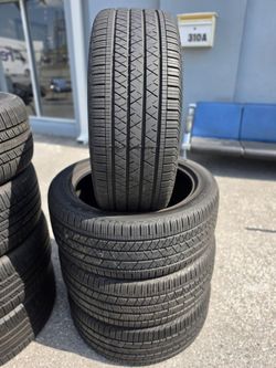 255 45 20 SET OF 4 CONTINENTAL (S25) CROSSCONTACT LX SPORT 95% TREAD 30 DAY WARRANTY