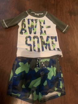 2 Swimwear boy 12 months -18 months