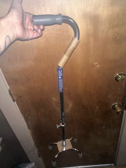Cane with Four-Point Base