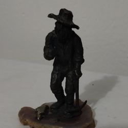SPINELLI BRONZE  ARTWORK MINIATURE SCULPTURE 5"×3"