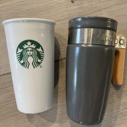 Ceramic Cups, Never Used!  $7 Each,  Or  2 For $10