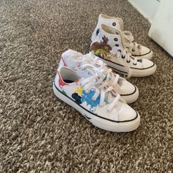 Kids Converse Chucks Brand New 12c And Used 11c Both For 40.00 Great Condition need gone today 