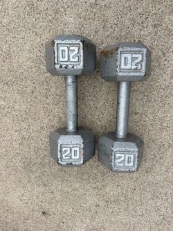 20 lbs dumbbells