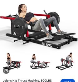 JELENS / GMWD Hip Thrust Machine