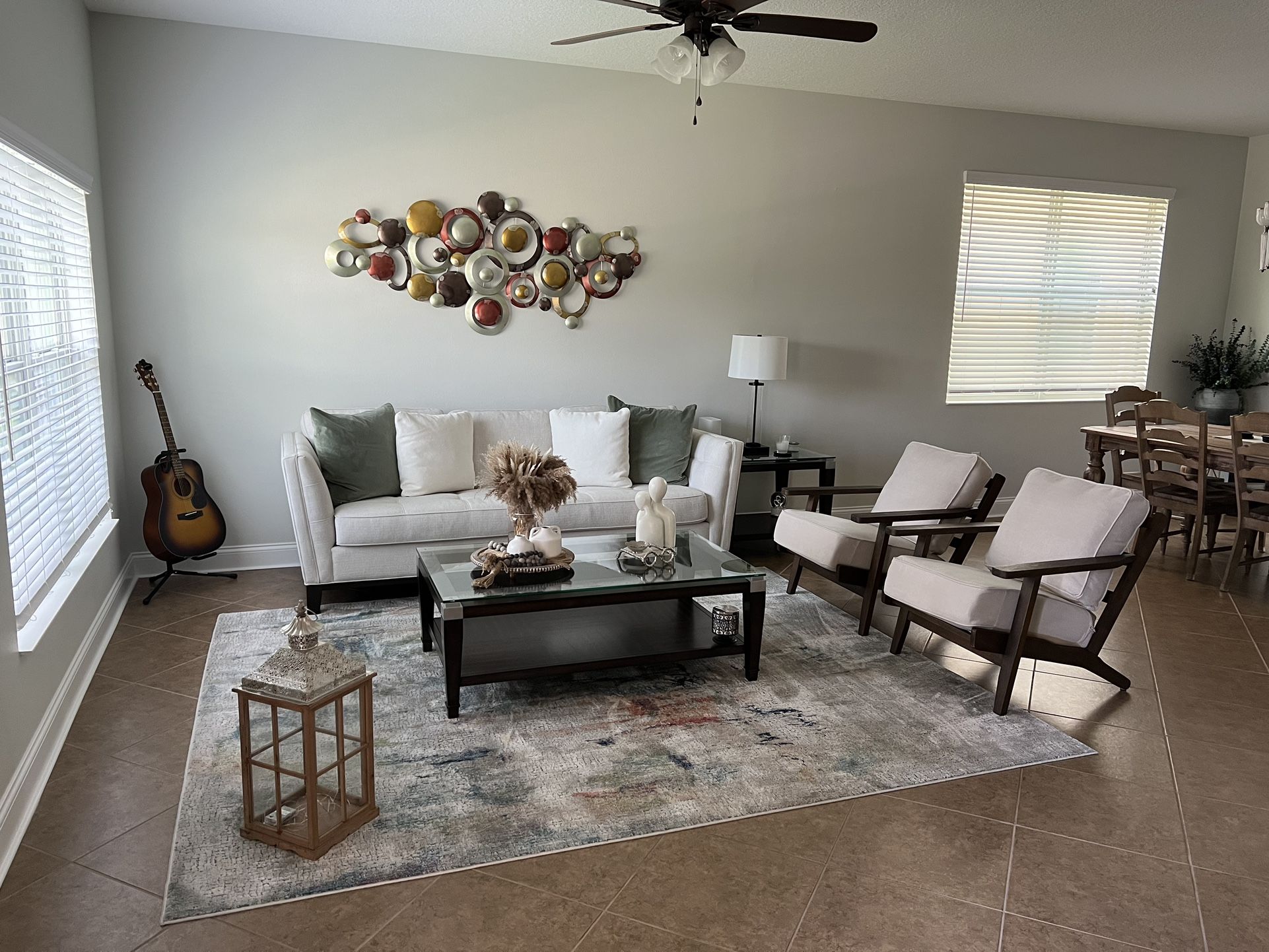 warm and cozy living room
