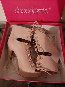 Brand new blush pink heels
