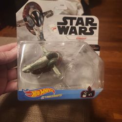 Star Wars Hot Wheels Boba Fett Starship
