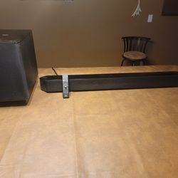 Sony Soundbar And Subwoofer