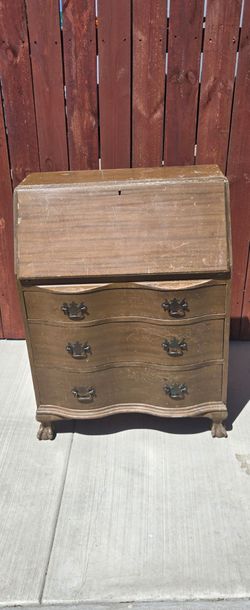 Vintage North Western Secretary Desk