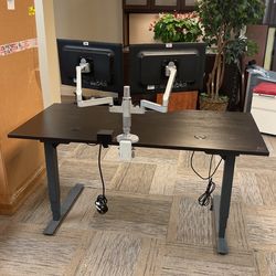 30” X 72” Sit-to-Stand Desk