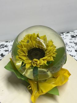 Sunflower Flower Globe