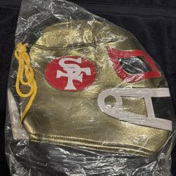 Forty Niners 49ers Luchador Wrestling Mask 