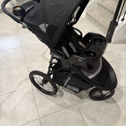 BabyTrend Expedition DLX Jogger System w/ Car Seat & 2 Bases