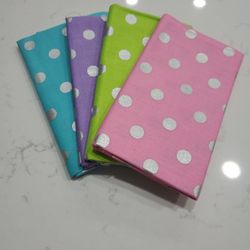 3 Piece Metallic Fabric Bundle - 18" x 21" 