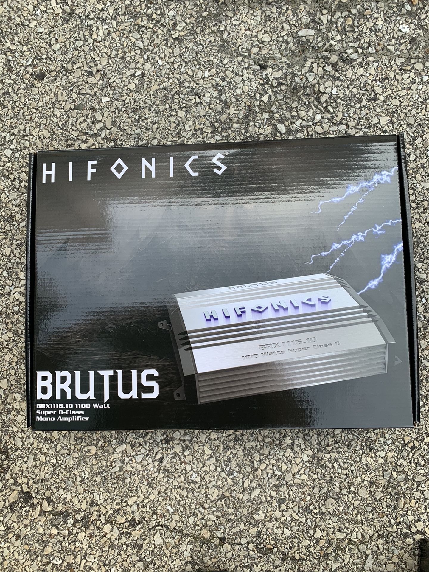 Hifonics amplifier 1100 .1 super clas d swatt brand new