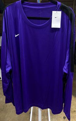 Nike Men's Team Purple / Team Black Shooting Long-Sleeve size 4xl