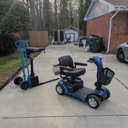Pride Victory 10 Mobility Scooter With Crane Lift
