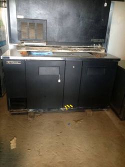 Undercover bar equipment.