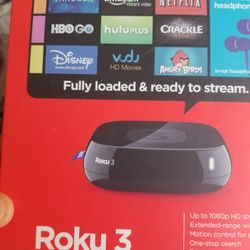 Roku 3 Almost New And Bissell Vacuum $45. The 2 Items