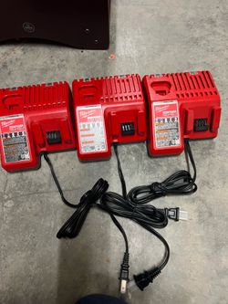 Milwaukee Charger M12/M18 brand new never used $40 for each