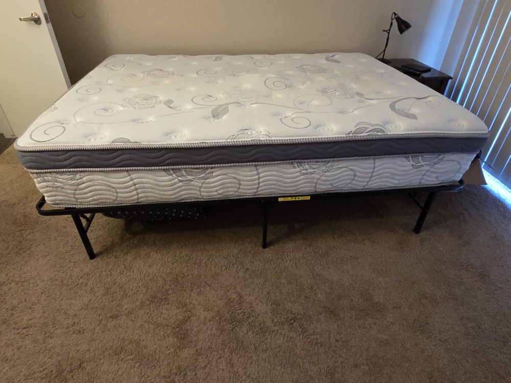 FREE Queen Matress + Bed Frame
