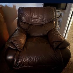 Dark Brown Recliner 