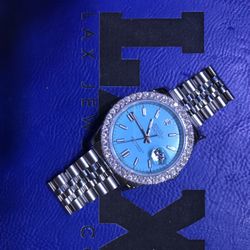 Tiffany 116200 Newstyle 36mm Rolex Vvs Bezel 