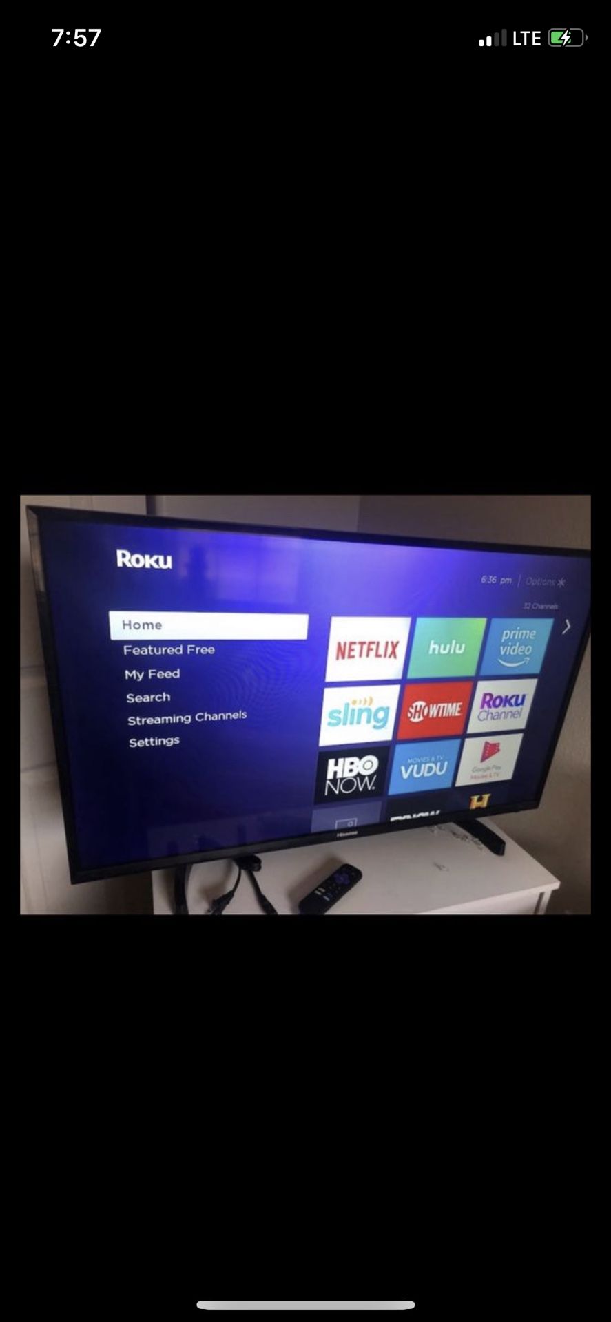 Roku smart tv 42 inch