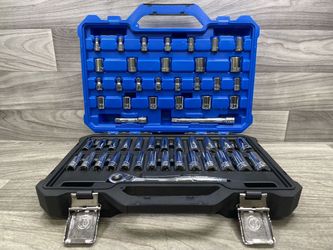 Kobalt 55-Piece Mechanics Socket Tool Set 53342 (A1D032871)